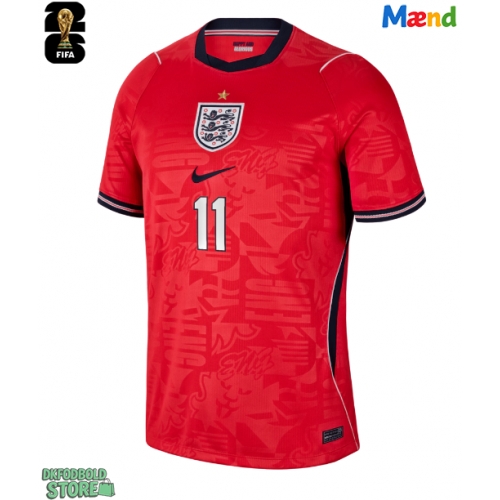 England Marcus Rashford #11 Replika Udebanetrøje VM 2026 Kortærmet